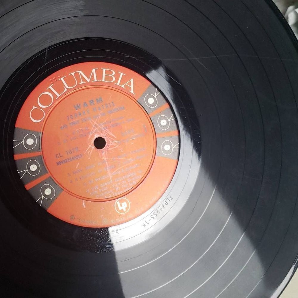 Johnny Mathis Warm Vinyl Record - Picture 3 of 15